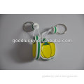 EVA key chains with YELLOW hot pepper shape